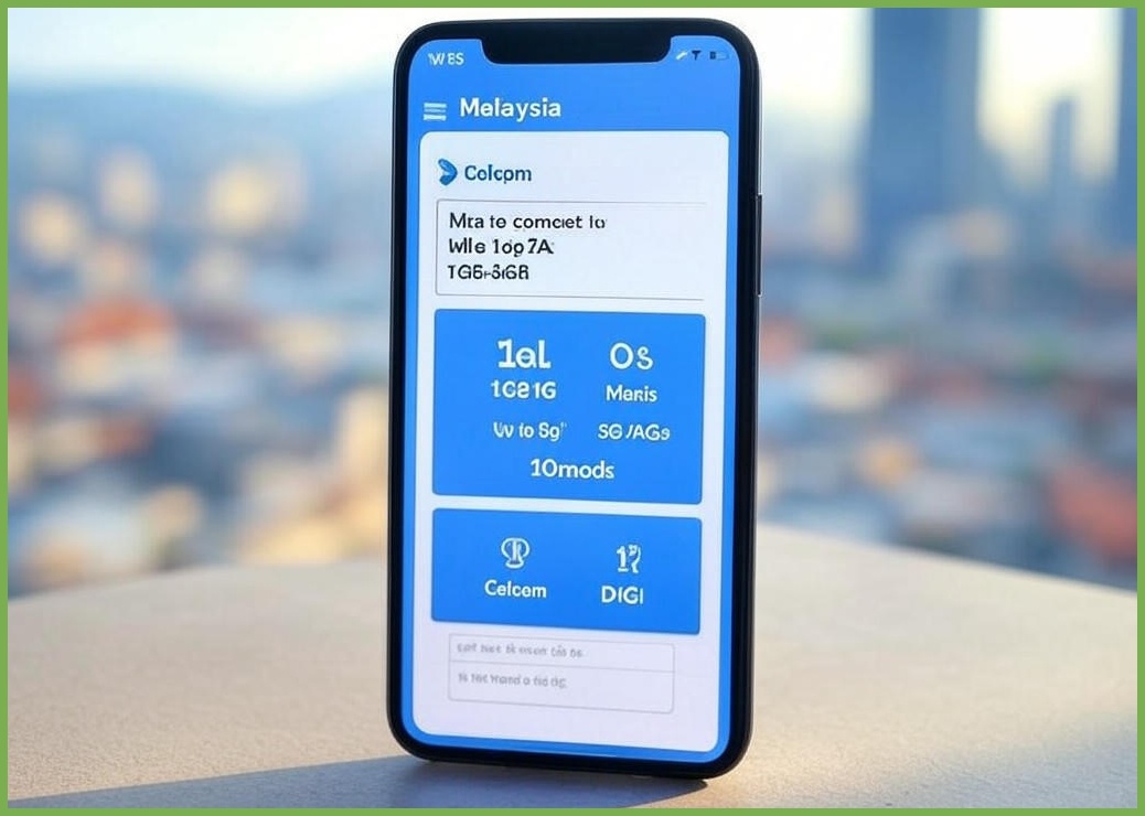 말레이시아 eSIM 일일 1GB-3GB 5G/4G 고속 무제한 여행 데이터 MY Celcom/DiGi/Maxis, 1개, 매일2GB, 7일 - 이미지 1