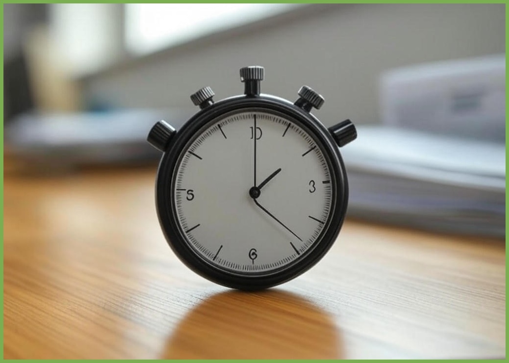 니니꼬 저소음 방수 심플한수능시계 - 이미지 1