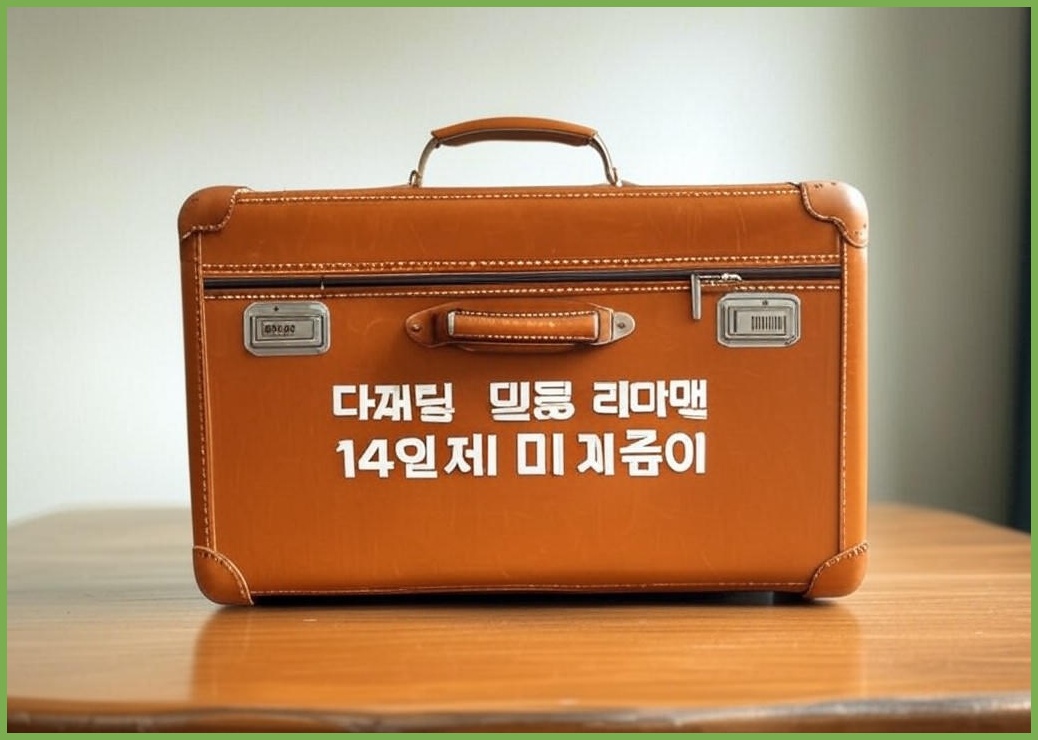 다퍼남 레트로 레디백 14인치 미니캐리어 - 이미지 1