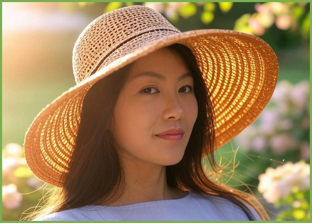 마인드브릿지 여성용 UV차단 라탄 썬캡모자 MACP0051 - 이미지 2
