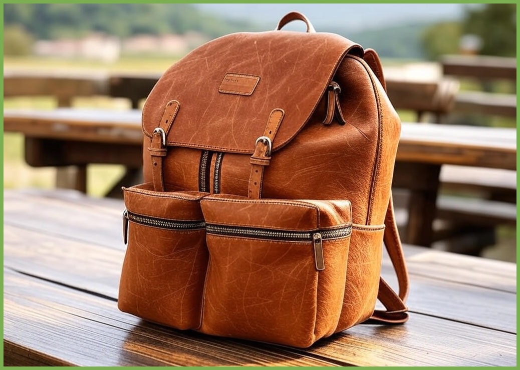 이탈리아 소가죽 백팩 데일리&여행용 추천 고급 가죽 가방 Nardelli 가방 - 이미지 1