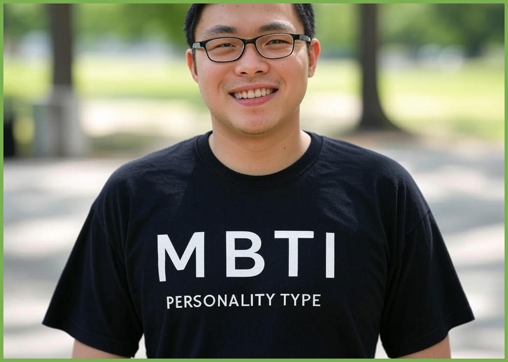 재밌는 웃긴 MBTI 티셔츠 블랙 반팔 주문 제작 단체티 반티 엠비티아이 성격 유형 커스텀 - 이미지 1