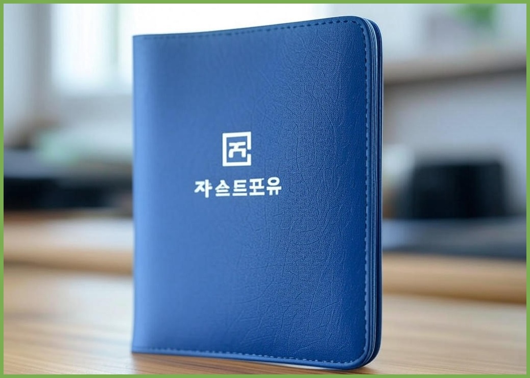 저스트포유 아트 해킹방지 여권케이스 - 이미지 1