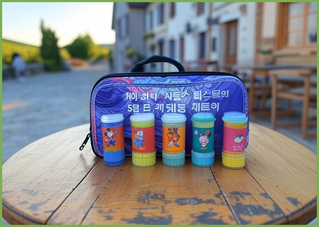 제이멜라 인 프랑스 디즈니 블러썸 츄 5종 트래블 키트, 1세트 - 이미지 1