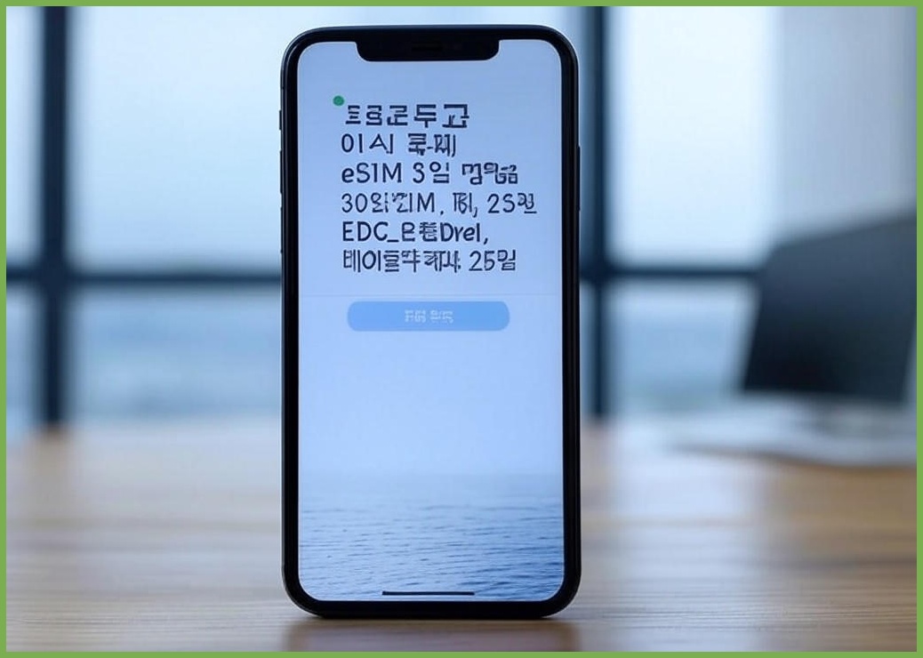 포르투갈 이심 무제한 eSIM 3일부터 30일까지, 1개, 25일, EDC_유럽Drei_데이터무제한_25일 - 이미지 1