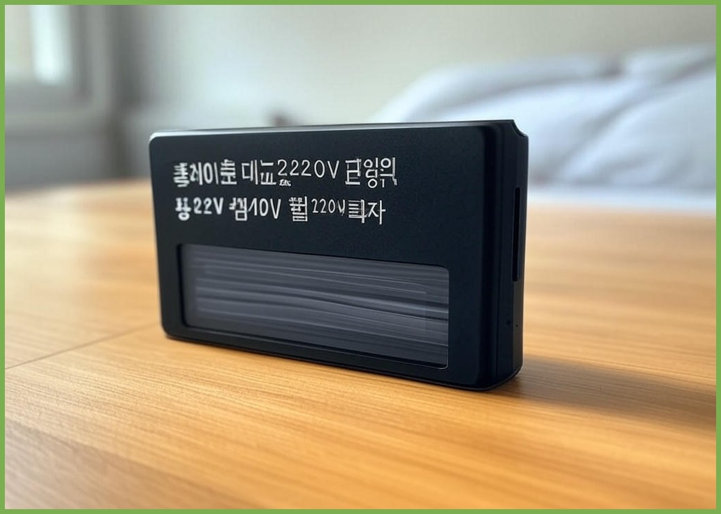 플라이토 돼지코 220V 변환 110V 무나사 여행용 어댑터 - 이미지 1