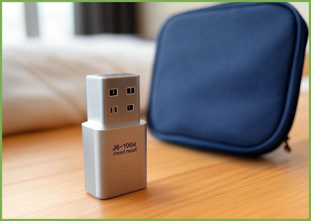 플라이토 여행용 USB 2포트 멀티어댑터 JS-1004 + 파우치 - 이미지 1