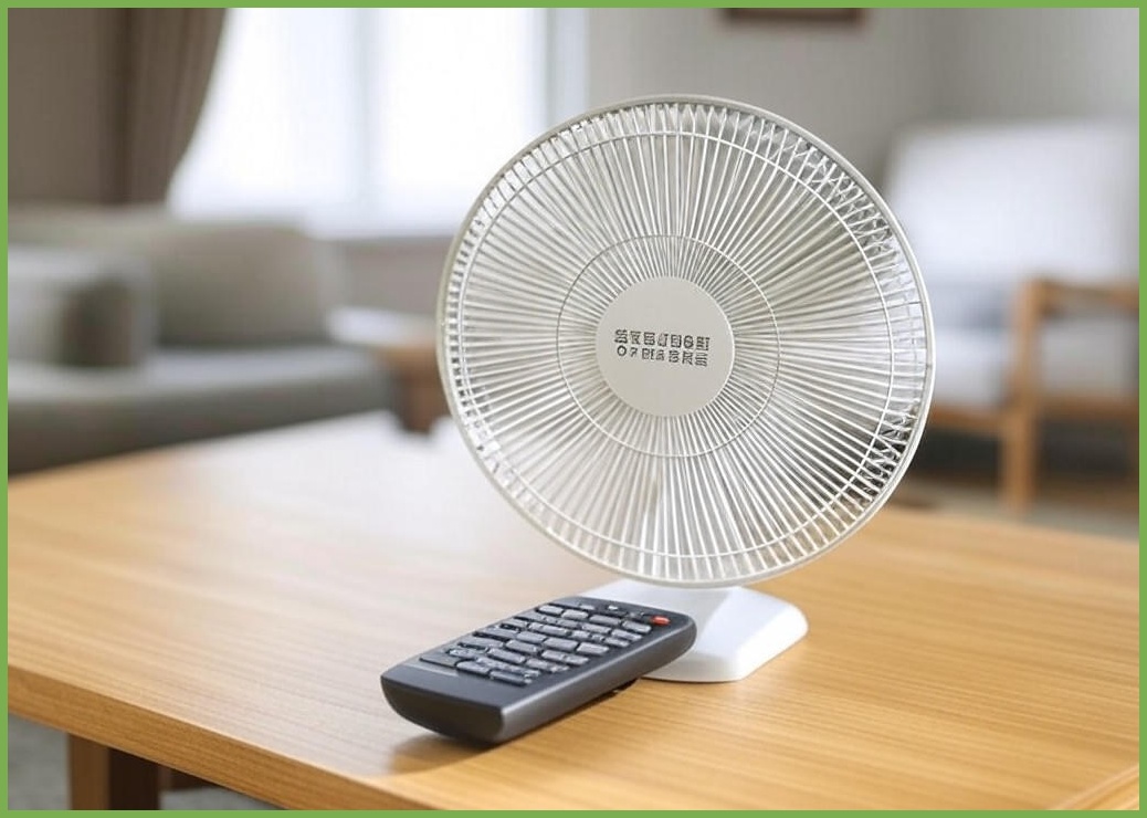 한경희이지라이프 초미세풍 발터치 리모컨 선풍기 HAAN-HDC230 - 이미지 1
